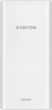 УМБ Canyon Power Bank 20000 mAh PB-2001 White (CNE-CPB2001W) - зображення 2