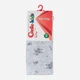 Детские колготки 7-8 лет хлопковые для девочек Conte Kids CK Tip-Top-549 140-146 см (22) Светло-серые (4810226540466) - изображение 2