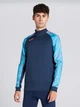 Спортивная кофта мужская Joma Elite Ix 102756.334 2XL Темно-сине-бирюзовая (8445456433064) - изображение 1