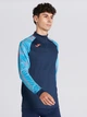 Спортивная кофта мужская Joma Elite Ix 102756.334 2XL Темно-сине-бирюзовая (8445456433064) - изображение 4