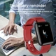 Фітнес Браслет Fitpro D13 ID116 Plus З Тонометром та Пульсоміром Red - зображення 3
