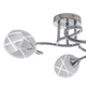 Люстра потолочная на 3 плафона LK-643S/3 E27 CH Brille 23-624 - изображение 2