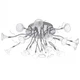 Люстра потолочная галогенная для натяжного потолка BR-01 304C/20 CHR Brille YL196 Brille YL196 - изображение 1