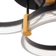 BL-57C/3 74 +N+C BK/G люстра Brille 27-581 - зображення 3