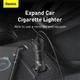 Автомобильное зарядное устройство BASEUS Share Together Fast Charge Car (2USB, 3A, 120W) - изображение 8