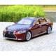 Машинка Lexus LS500H игрушка металлическая коллекционная моделька 16 см Бордовый (9356400) - изображение 4