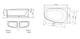 Каркас для ванни 170х115 см AM.PM W53A-170R115W-R Bliss L - изображение 3