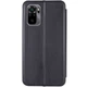 Кожаный чехол-книжка Classy для Xiaomi Redmi Note 10 / Note 10s / Poco M5s Черный Без бренда - изображение 2