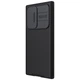 Карбонова накладка Nillkin Camshield (шторка на камеру) Samsung Galaxy S22 Ultra Чорний / Black - зображення 3