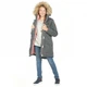 Куртка зимняя Merrell Girls Padded Jacket 14 лет (164 см) темно-серый (101377-N3-164) - изображение 4