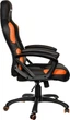 AeroCool C80 Comfort Gaming Chair Black/Orange - зображення 2