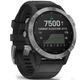 Смарт-часы Garmin Fenix 6 Solar Silver With Black Band (010-02410-00) [63419] - изображение 3