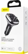 FM-трансмиттер Baseus T Typed S-13 Bluetooth MP3 Charger Black (CCTM-B01) [60615] - изображение 7