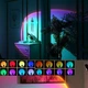 Проєкційна лампа Sunset Lamp RGB з пультом - зображення 10