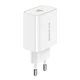 Адаптер сетевой BOROFONE BA57A Easy Speed Type-C, 20W, 3A, белый - изображение 1