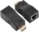 Удлинитель (адаптер) HDMI сигнала по витой паре (RJ45) до 30 м Black (6933) - изображение 3