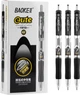 Упаковка гелевих ручок Baoke Elite 0.7 мм Чорна 12 шт. (PC1910-black) - зображення 1