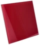 Панель AIRROXY 01-173 для вытяжных вентиляторов dRim 100/125 Red Glass красная глянцевая стеклянная - изображение 2
