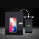 Блокнот, бизнес-ежедневник с флешкой 16 Гб и беспроводной зарядкой Powerbank с ручкой Темно-серый - зображення 2