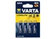 Батарейки Varta LONGLIFE AAA LR03, 4 шт - зображення 1