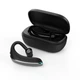 Бездротова Bluetooth гарнітура Yincine 900 із зарядним кейсом Чорна - зображення 1