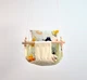 Детская качеля Infancy «Котики» молочная основа от 7 месяцев до 5 лет - изображение 1
