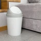 Ведро для мусора MBM HOME с крышкой BIN-10 9 л Пластиковое Серое (BIN-10 9L GRAY) - изображение 4