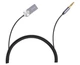 Аудио-адаптер Bluetooth aux гарнитура в машину адаптер HOCO DUP02 In-car BT audio receiver spring cable Black - изображение 1