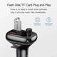 FM модулятор АЗУ Baseus S-13 Bluetooth FM Launcher 2,4 A 2USB + Type-C black (CCTM-B01) - изображение 12