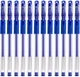 Упаковка гелевых ручек Baoke 0.5 мм Синяя 12 шт (PC880D/F-blue) - изображение 1