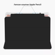 Силиконовый чехол Fruct Protect Plus для iPad 10.2 2019/2020/2021/2022 Противоударный с держателем для стилуса Черный - изображение 7