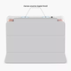 Силиконовый чехол Fruct Protect Plus для iPad Pro 11 2020-21 Противоударный с держателем для стилуса Серый - изображение 5