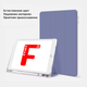Силиконовый чехол Fruct Protect Plus для iPad 9.7 (2017-2018) Противоударный с держателем для стилуса Фиолетовый - изображение 2