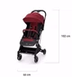 Прогулочная коляска Kinderkraft INDY Grey 5-точечные ремни безопасности с 2-мя высотами крепления! Легкая алюминиевая конструкция - всего 6 кг! Есть дождевик и чехол для ног! - зображення 8
