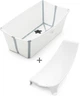 Набор Stokke Flexi Bath Складная ванночка и адаптер Белая (531501) - изображение 3