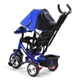 Велосипед дитячий Триколісний Best Trike 6588 з фарою, Синій - зображення 3