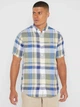 Сорочка GANT Linen Madras Reg 3013621 M Sunlight (7325705711673) - зображення 1