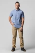 Рубашка Lee LEE BUTTON DOWN SS Regular Fit (L886QMQE) Голубой S-00 - изображение 1