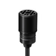 Петличный микрофон для компьютера, камеры, телефона Sairen S-Lav Black (6 м кабель) (48219) - изображение 5