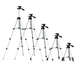 Штатив трипод телескопический для камеры / телефона Tripod 3110 + держатель смартфона + чехол (62087) - изображение 5