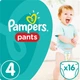 Подгузник Pampers трусики Pants Maxi Размер 4 (9-15 кг), 16 шт (4015400726999) - изображение 1