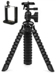 Гнучкий штатив / трипод для телефона з тримачем, камери, GoPro Alitek Flexible H19 Black (620760) - зображення 1