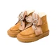 Угги Fashion L5655 руді/бант (27-36) Рыжий 27 - изображение 3