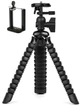 Гибкий штатив / трипод для телефона, камеры, GoPro с уровнем Alitek Flexible H30 Black + держатель (620790) - изображение 1