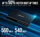 SSD накопитель SSD 2.5" 1TB PNY CS900 SATA 3 TLC 3D NAND (SSD7CS900-1TB-RB) - изображение 3