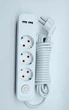 Подовжувач на 3 розетки + 2USB білий 3м Lemanso LMK 71006 - зображення 2