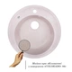 Кухонна мийка Lidz D510/200 COL-06 (LIDZCOL06D510200) - изображение 3