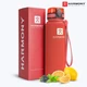 Бутылка для воды Harmony Total Sunrise 1 л. с контейнером для фруктов и защитным неопреновым чехлом - изображение 1