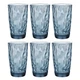 Набор стаканов Bormioli Rocco Diamond Ocean Blue 350260M02321990 (470 мл, 6 шт) - изображение 2