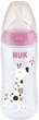 Бутылочка NUK First Choice Plus Жираф 300 мл Розовая (4008600418146) - изображение 1